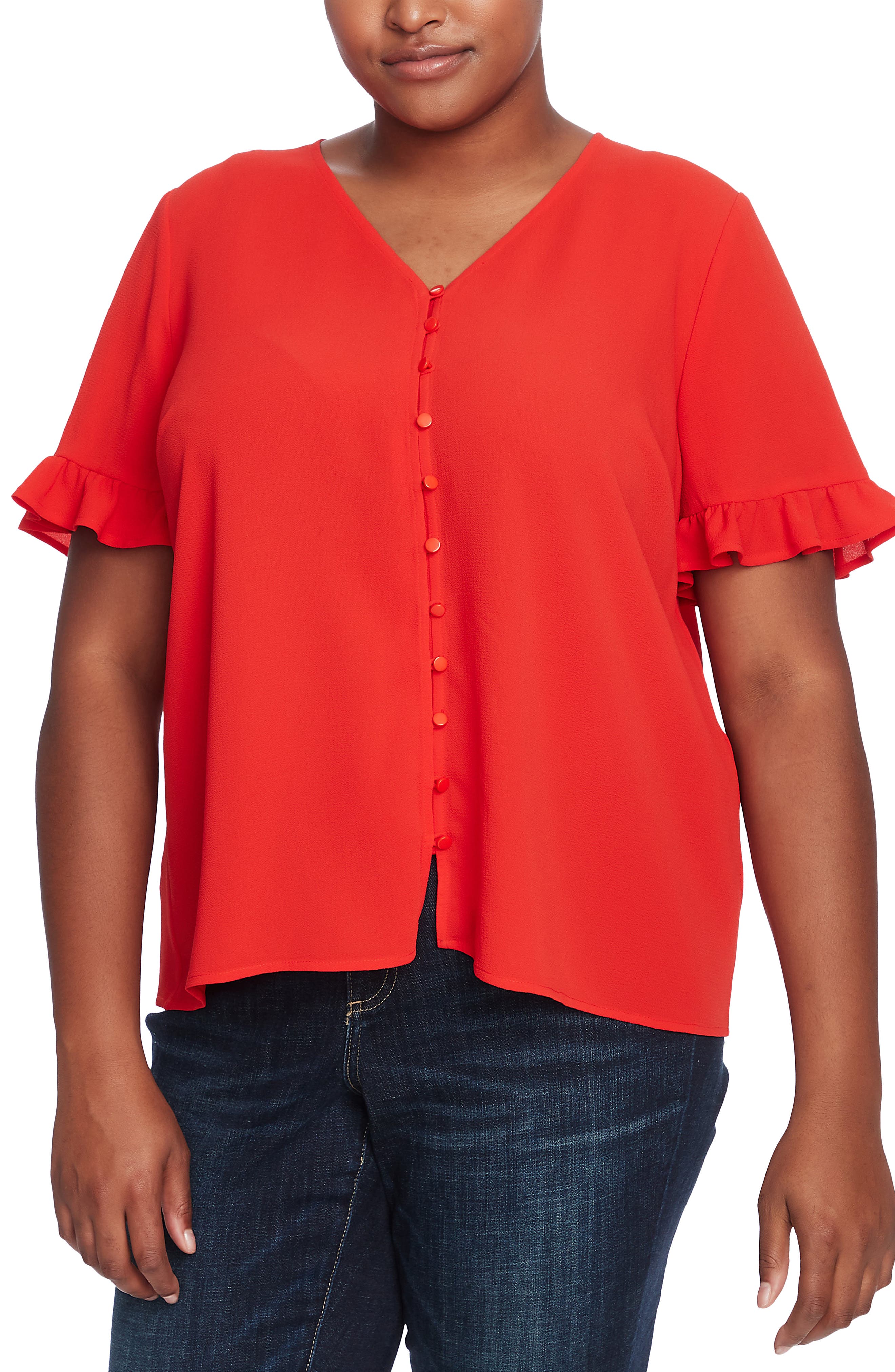 Red Plus-Size Tops for Women | Nordstrom